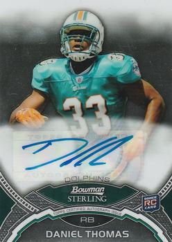 2011 Bowman Sterling - Autographs #BSA-DT Daniel Thomas Front