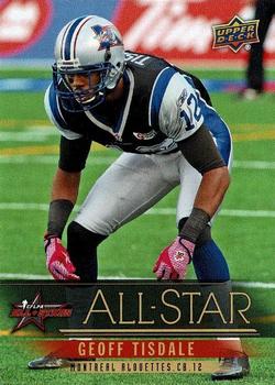 2013 Upper Deck CFLPA All-Stars #AS-23 Geoff Tisdale Front