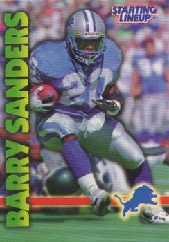 1999 Hasbro Starting Lineup Cards #562312.0100 Barry Sanders Front