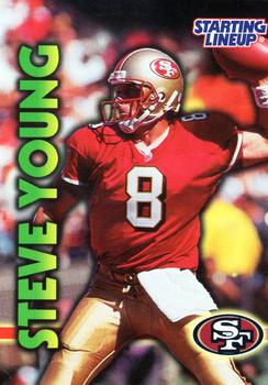 1999 Hasbro Starting Lineup Cards #558103.0000 Steve Young Front