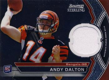 2011 Bowman Sterling - Relic #BSR-AD Andy Dalton Front