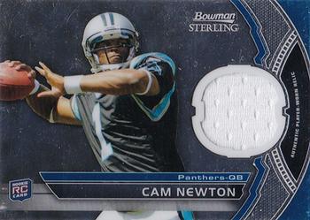 2011 Bowman Sterling - Relic #BSR-CN Cam Newton Front