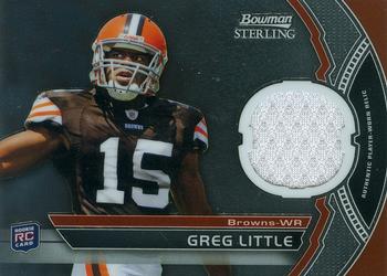 2011 Bowman Sterling - Relic #BSR-GL Greg Little Front