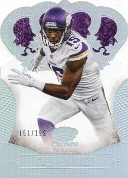 2013 Panini Crown Royale - Silver Holo (Die Cut Crown) #41 Greg Jennings Front