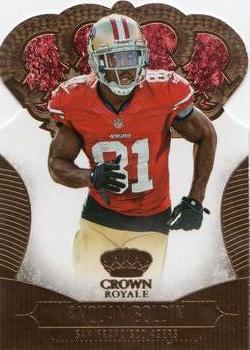 2013 Panini Crown Royale - Gold #9 Anquan Boldin Front