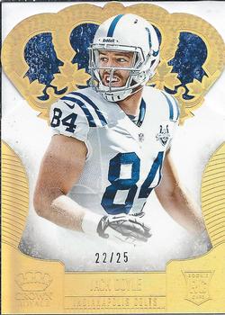 2013 Panini Crown Royale - Gold Holo (Die Cut Crown) #141 Jack Doyle Front