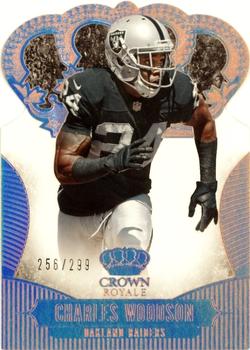 2013 Panini Crown Royale - Bronze Holo (Die Cut Crown) #22 Charles Woodson Front