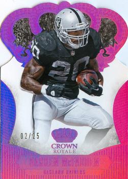 2013 Panini Crown Royale - Red Holo (Die Cut Crown) #29 Darren McFadden Front