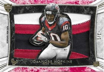 2013 Topps Supreme - Rookie Relic Die Cuts Red Patch #SRDC-DH DeAndre Hopkins Front
