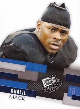 2014 Press Pass - Blue #29 Khalil Mack Front
