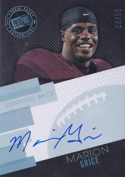 2014 Press Pass - Autographs Blue #PPS-MG2 Marion Grice Front