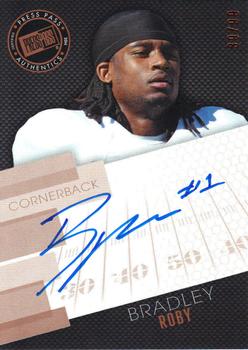 2014 Press Pass - Autographs Bronze #PPS-BR Bradley Roby Front