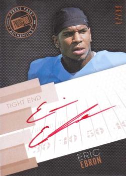 2014 Press Pass - Autographs Bronze Red Ink #PPS-EE Eric Ebron Front