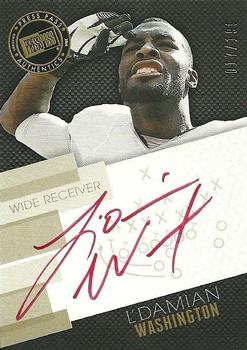 2014 Press Pass - Autographs Gold Red Ink #PPS-LW L'Damian Washington Front