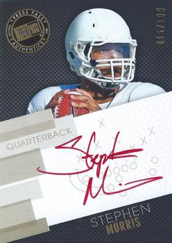 2014 Press Pass - Autographs Gold Red Ink #PPS-SM Stephen Morris Front