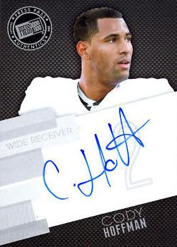 2014 Press Pass - Autographs Silver #PPS-CH Cody Hoffman Front