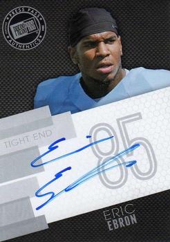 2014 Press Pass - Autographs Silver #PPS-EE Eric Ebron Front