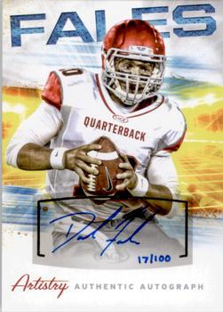 2014 SAGE HIT - Artistry Autographs #AA-4 David Fales Front
