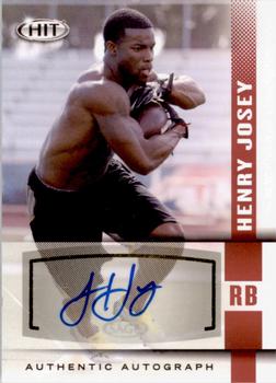 2014 SAGE HIT - Autographs #A20 Henry Josey Front