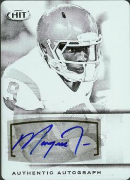 2014 SAGE HIT - Autographs Printing Plates Black #A9 Marqise Lee Front