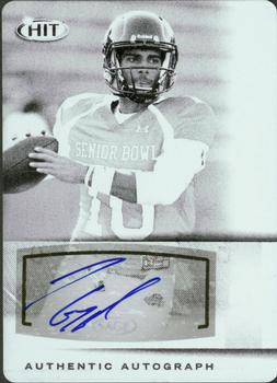 2014 SAGE HIT - Autographs Printing Plates Black #A10 Jimmy Garoppolo Front