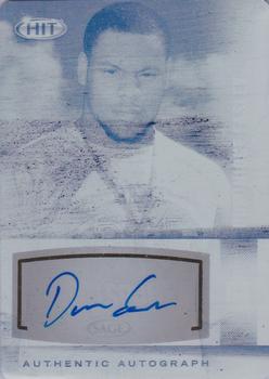 2014 SAGE HIT - Autographs Printing Plates Cyan #A32 Dominique Easley Front