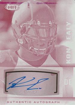 2014 SAGE HIT - Autographs Printing Plates Magenta #A137 Kony Ealy Front