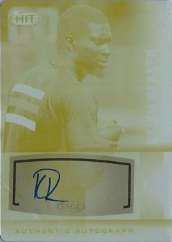 2014 SAGE HIT - Autographs Printing Plates Yellow #A56 Keith Reaser Front