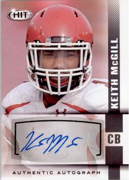 2014 SAGE HIT - Autographs Black #A119 Keith McGill Front