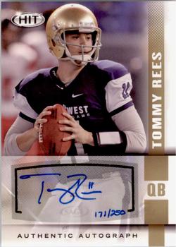 2014 SAGE HIT - Autographs Gold #A11 Tommy Rees Front