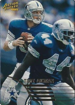 1995 Action Packed Rookies & Stars - Prototypes #38 Troy Aikman Front