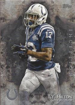 2014 Topps Inception #29 T.Y. Hilton Front