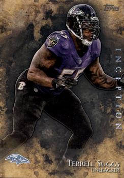 2014 Topps Inception #44 Terrell Suggs Front