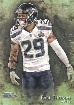 2014 Topps Inception #55 Earl Thomas Front