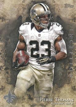 2014 Topps Inception #102 Pierre Thomas Front