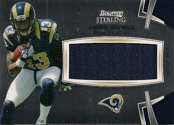 2012 Bowman Sterling - Rookie Relics #BSJRR-CG Chris Givens Front