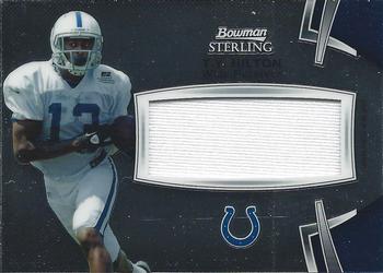 2012 Bowman Sterling - Rookie Relics #BSJRR-TYH T.Y. Hilton Front