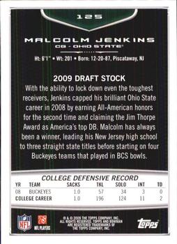 2009 Bowman Draft Picks #125 Malcolm Jenkins Back