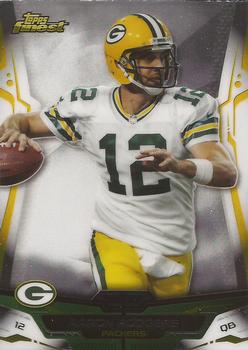 2014 Finest #89 Aaron Rodgers Front