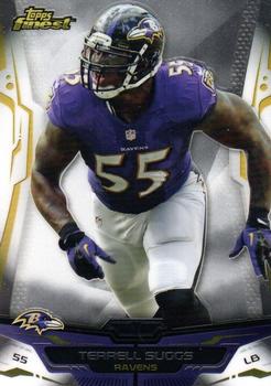 2014 Finest #35 Terrell Suggs Front