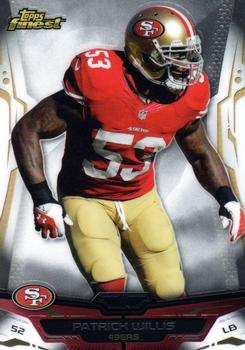 2014 Finest #36 Patrick Willis Front