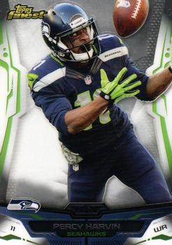 2014 Finest #46 Percy Harvin Front