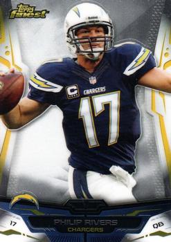 2014 Finest #87 Philip Rivers Front