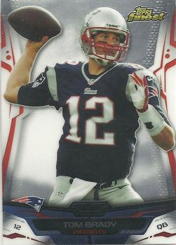 2014 Finest #97 Tom Brady Front