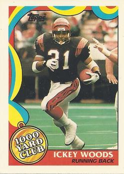 1989 Topps - 1000 Yard Club #19 Ickey Woods Front