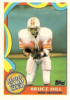 1989 Topps - 1000 Yard Club #20 Bruce Hill Front