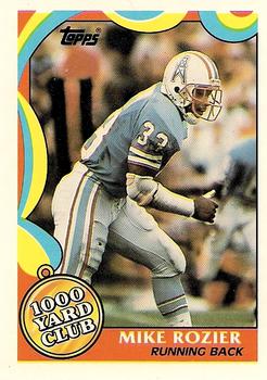 1989 Topps - 1000 Yard Club #24 Mike Rozier Front