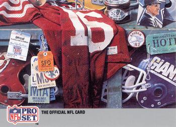 1990-91 Pro Set Super Bowl XXV Silver Anniversary Commemorative #8 SB XXV Puzzle 8 Front
