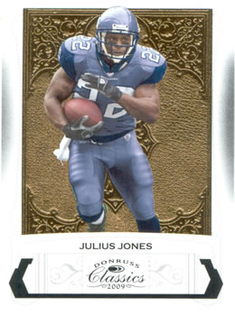 2009 Donruss Classics #86 Julius Jones Front