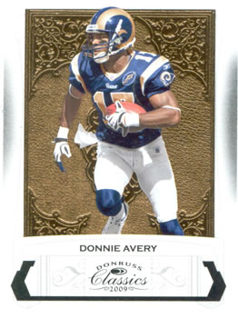 2009 Donruss Classics #90 Donnie Avery Front